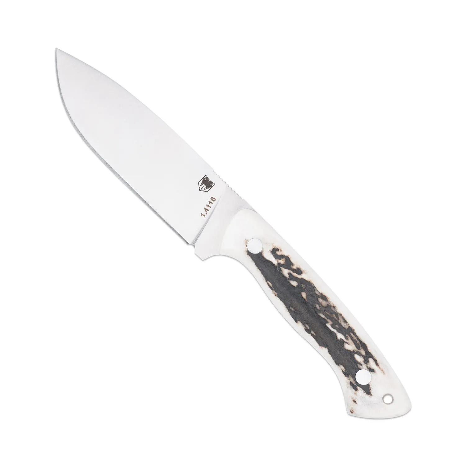 CobraTec Twin Mountain Stag Messer 4 Zoll 1.4116