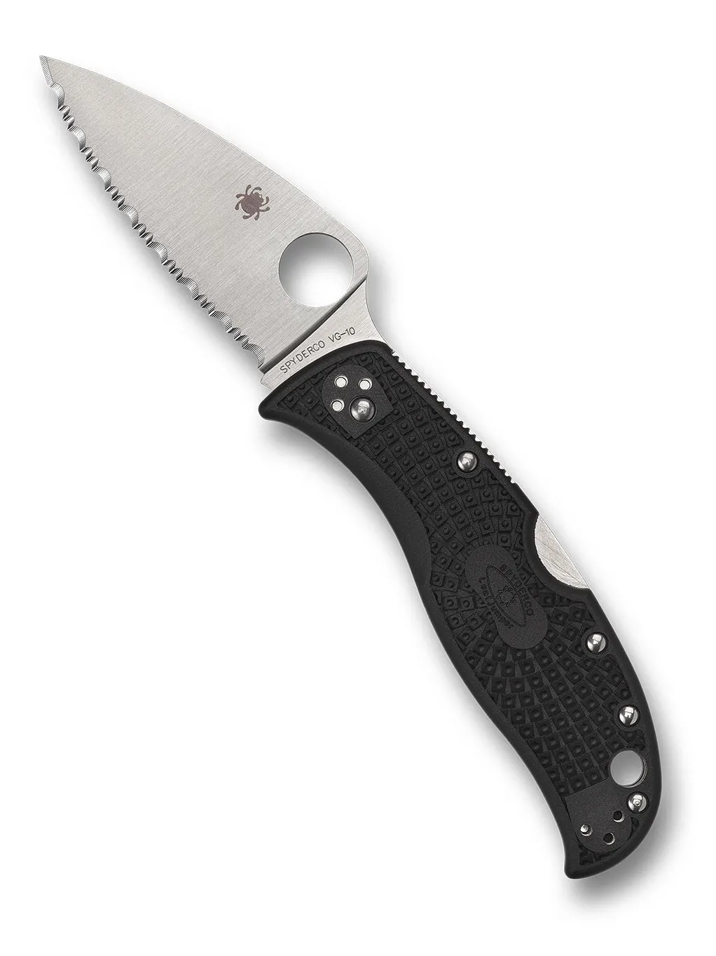 Spyderco LeafJumper Klappmesser VG-10 Blattschliff glatt