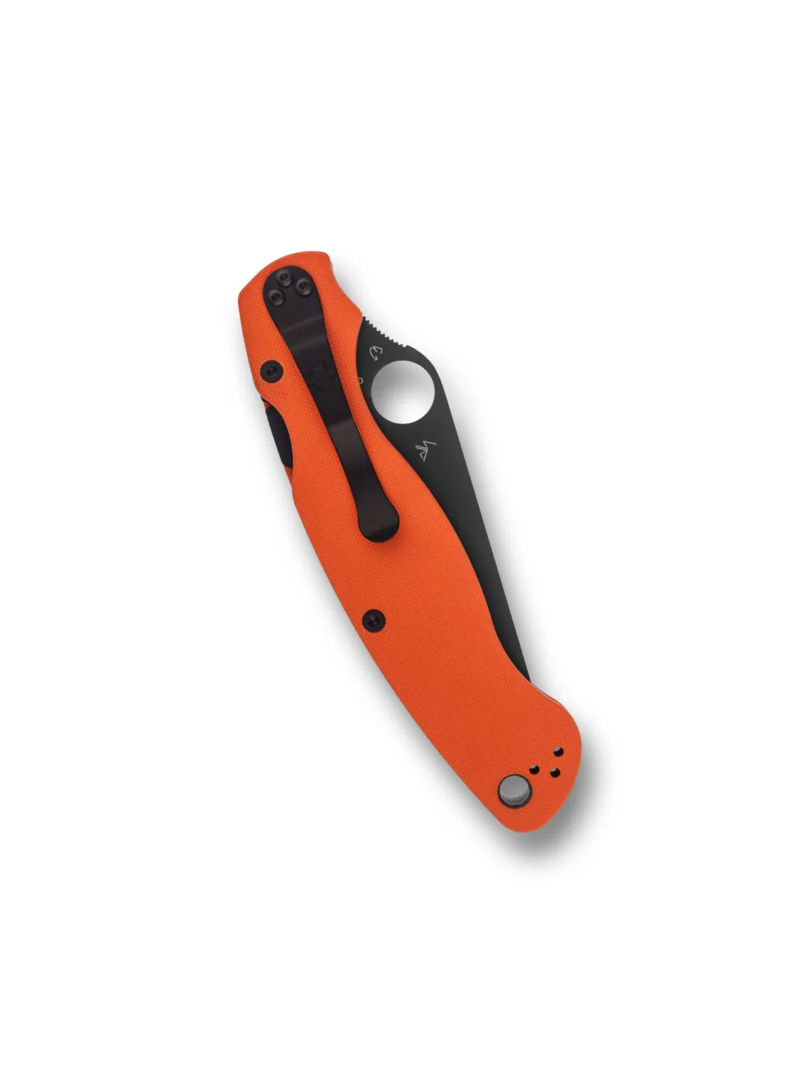 Spyderco Military 2 Klappmesser Orange CTS-XHP DLC