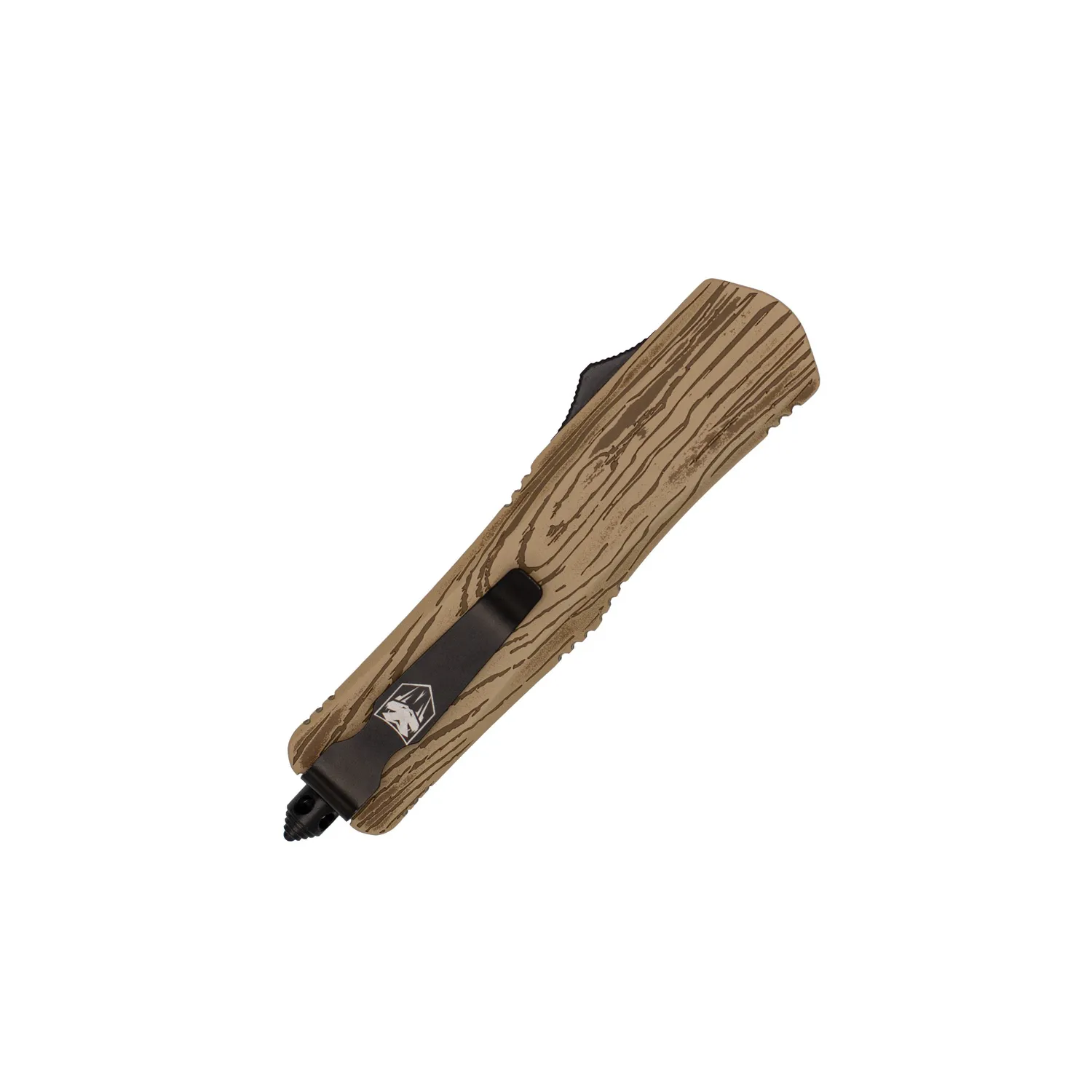 CobraTec FS-3 Medium OTF Messer Wood Grain D2