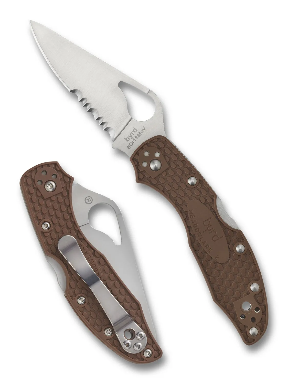 Byrd Meadowlark 2 Lightweight Taschenmesser schwarz glatt