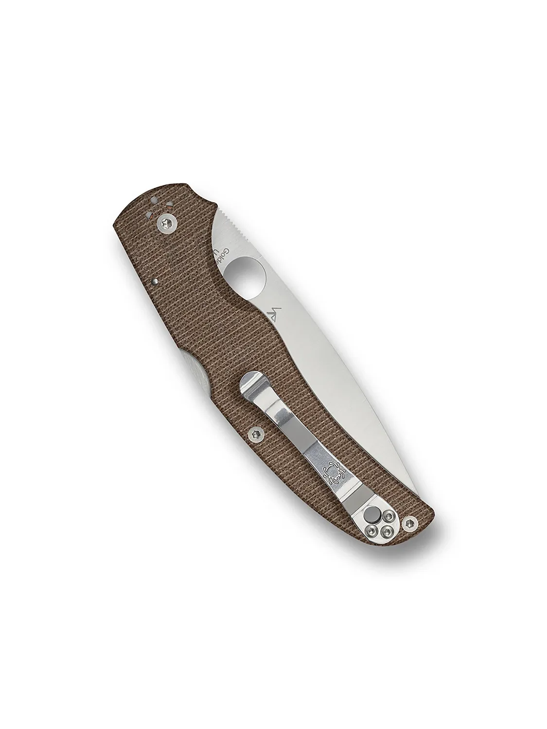 Spyderco Native Chief Taschenmesser Micarta Cru-Wear