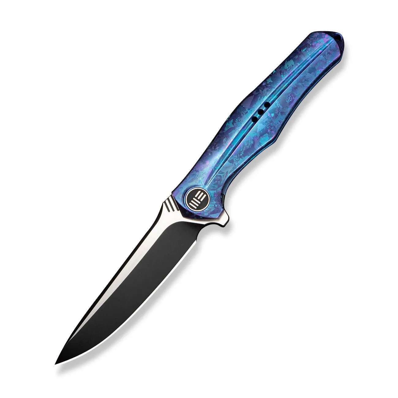 WeKnife 702 702-2025 BSW Klappmesser Titan Blau-Lila M390