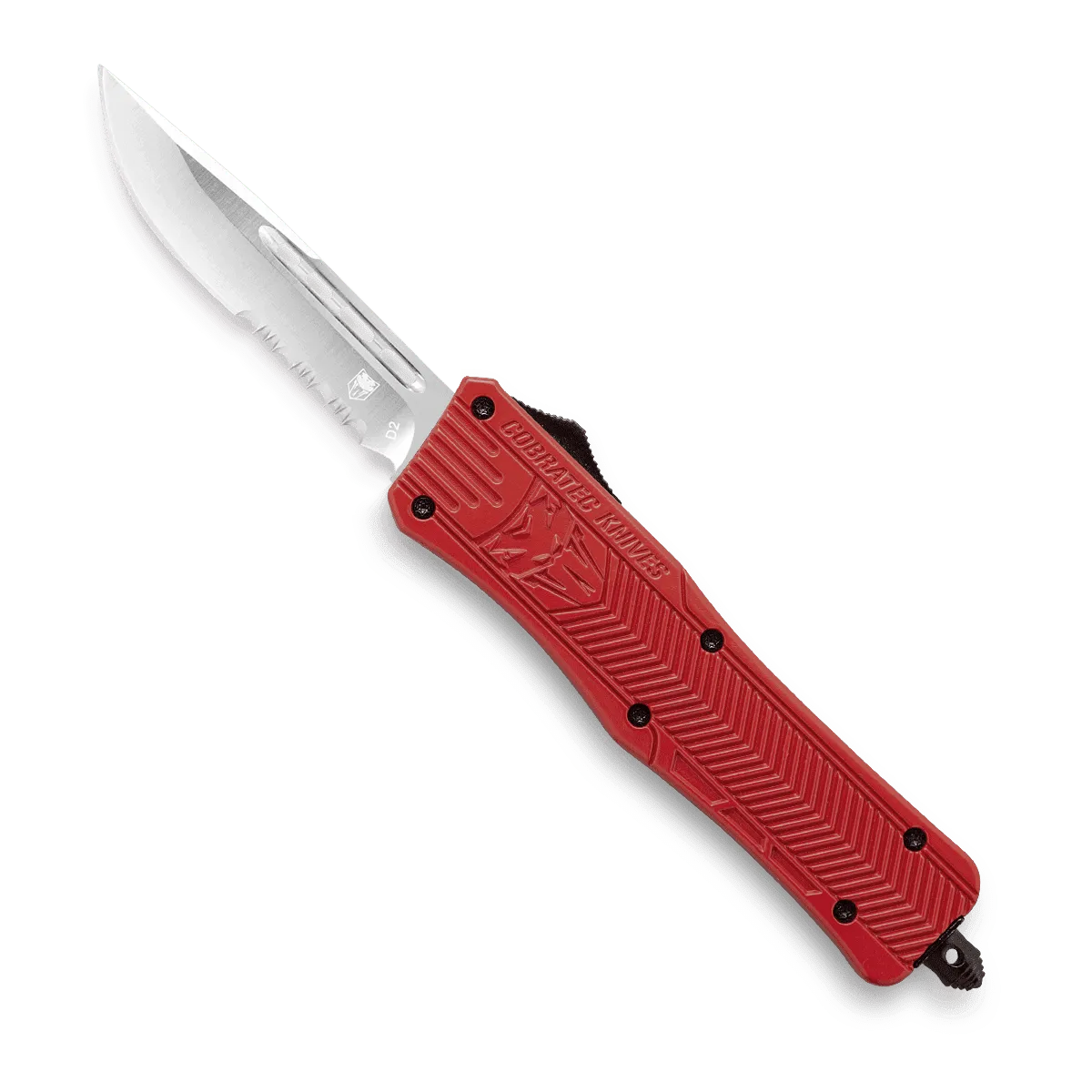 CobraTec CTK-1 Small OTF-Messer Rot D2-Klinge
