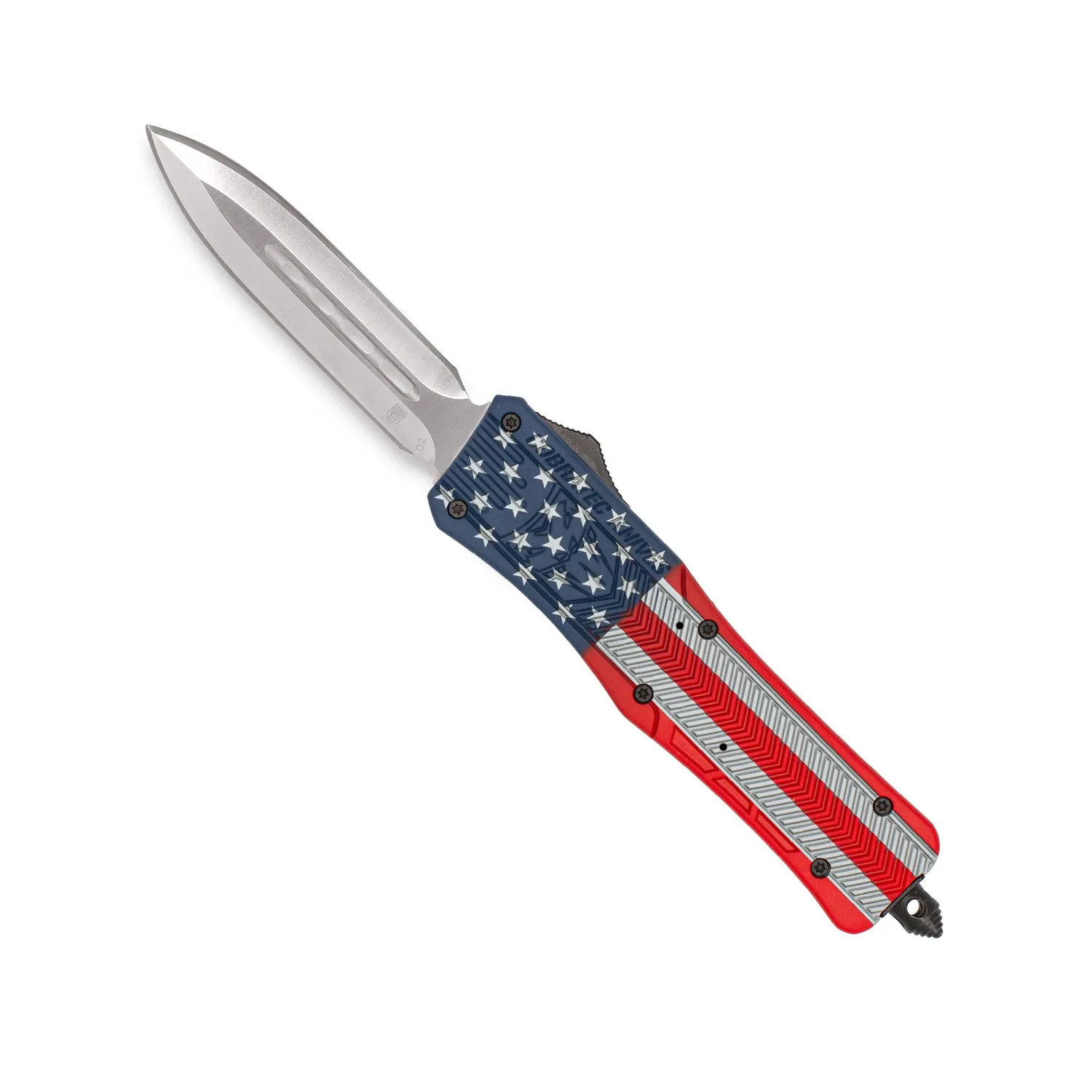 CobraTec CTK-1 Medium OTF Messer American Flag Cerakote