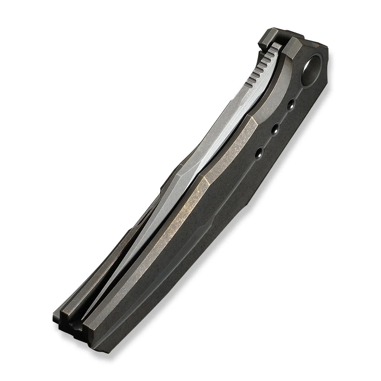 WEKnife Kyklos WE23086-2 Klappmesser Titan Bronze M390