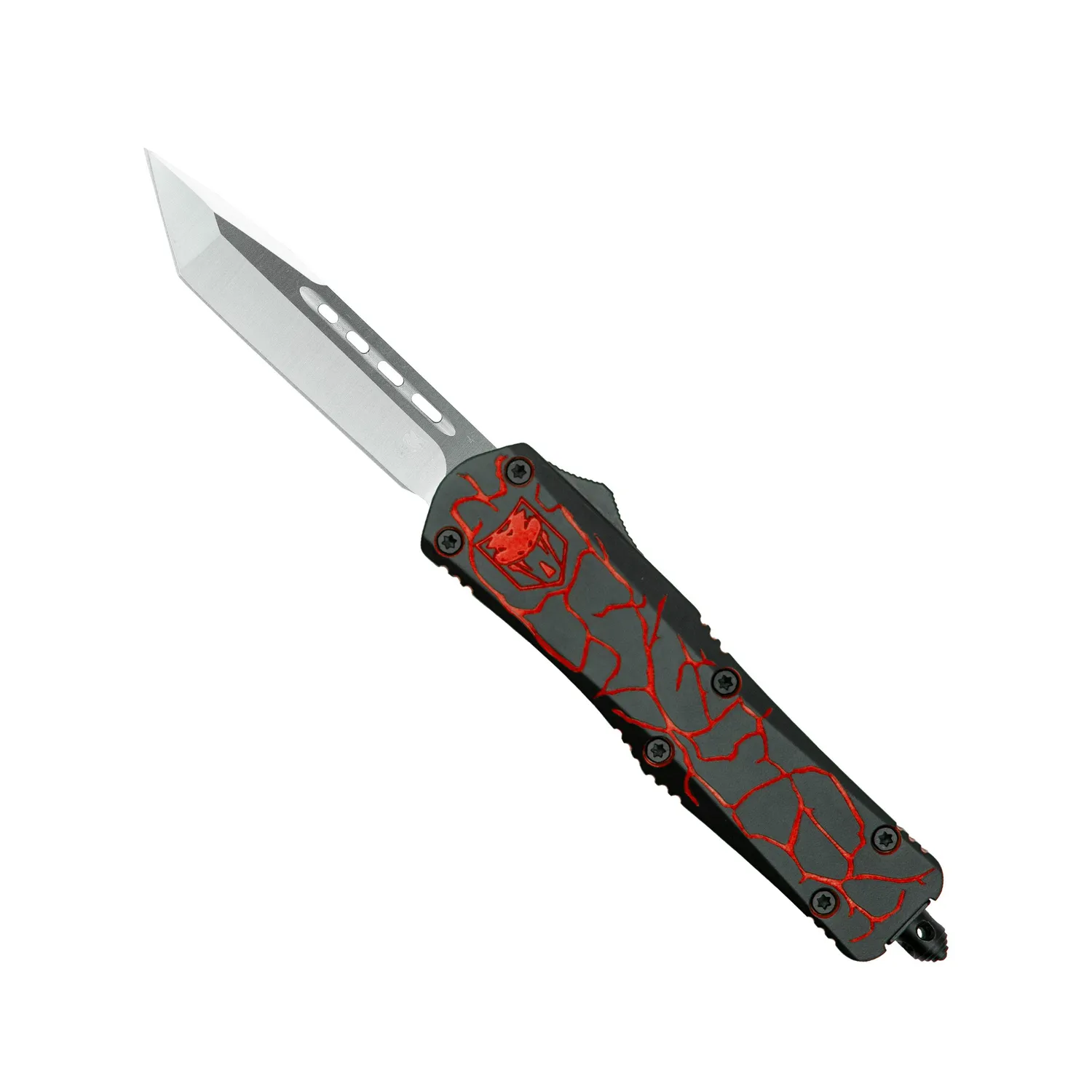 CobraTec FS-3 Fractured OTF-Messer Medium Cerakote
