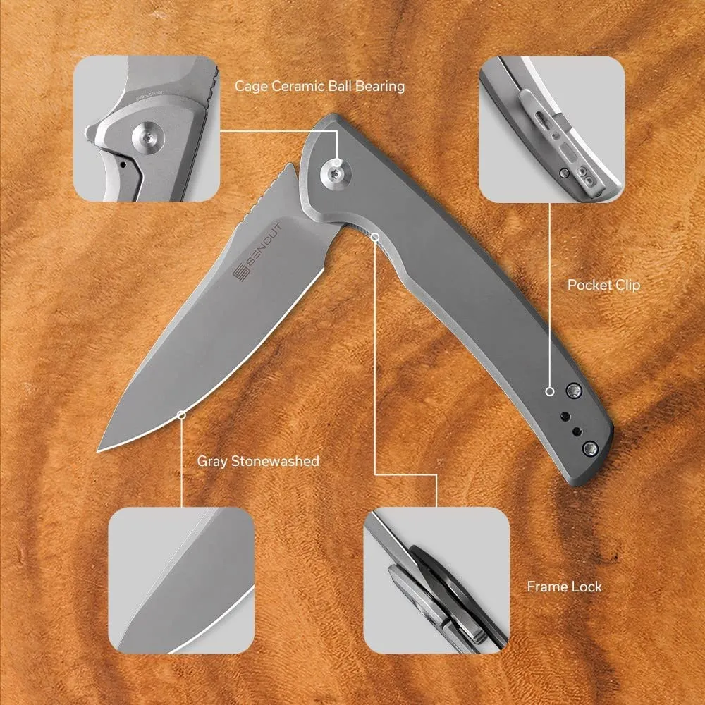 SENCUT Waxahachie SA11A Fixed Blade 9Cr G10 Kydex