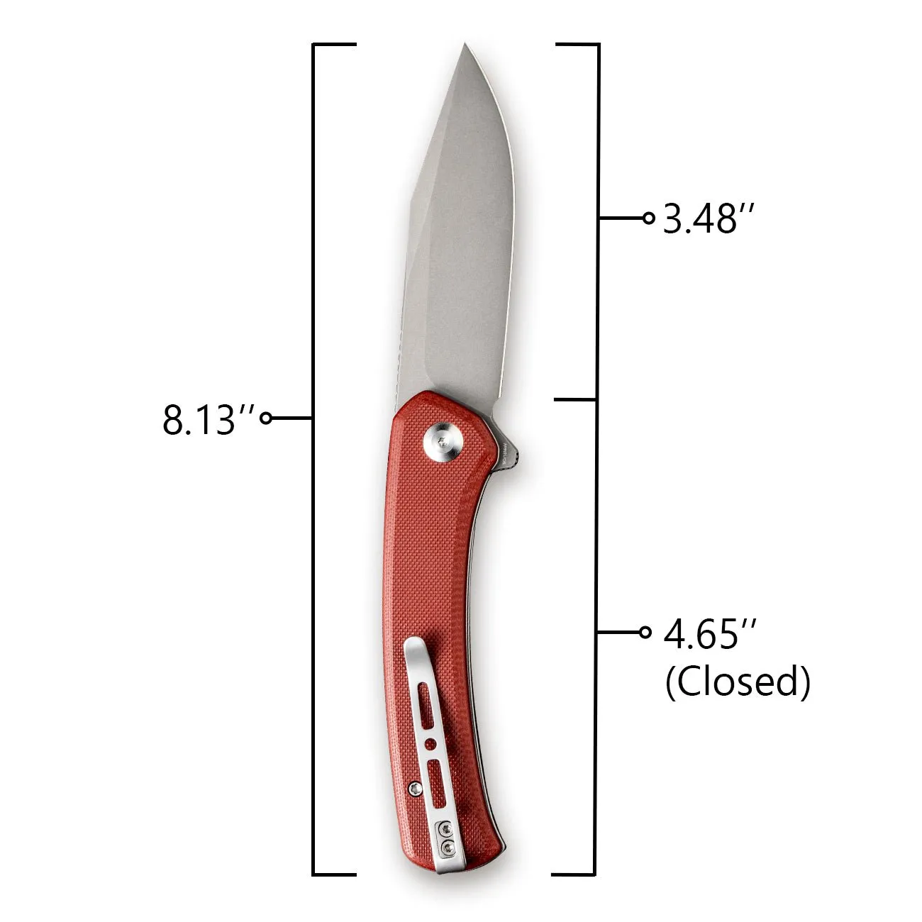 SENCUT Snap SA05A Klappmesser 9Cr18MoV burgundy