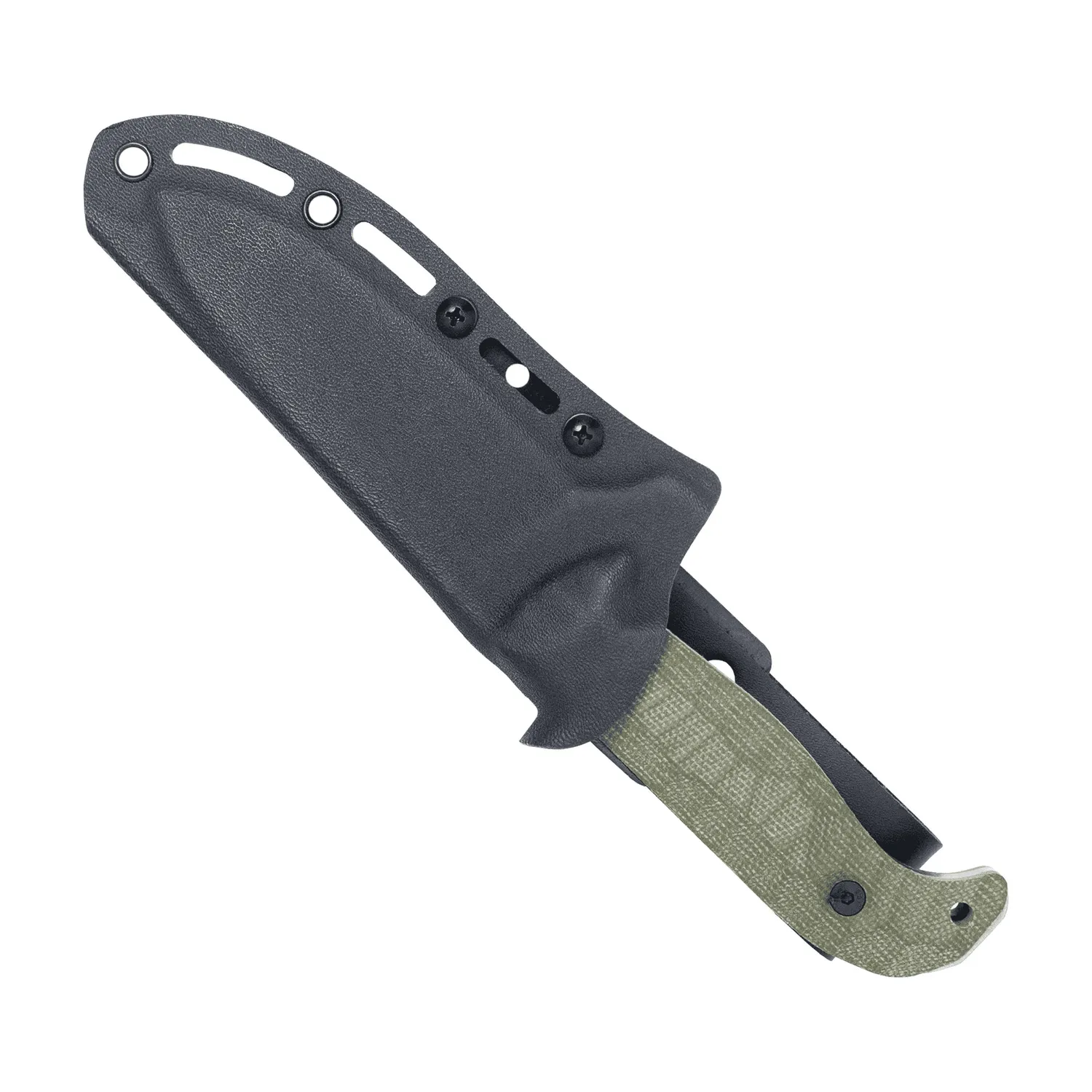 CobraTec PSK Survivalmesser OD Green Micarta 14C28N