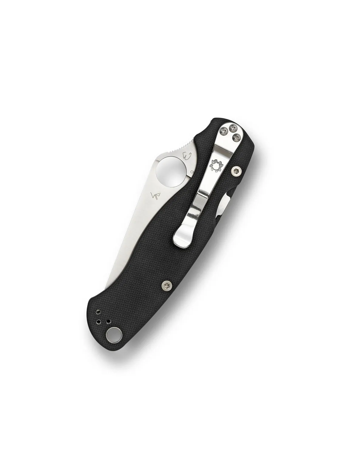 Spyderco Para Military 2 Linkshänder Messer S45VN