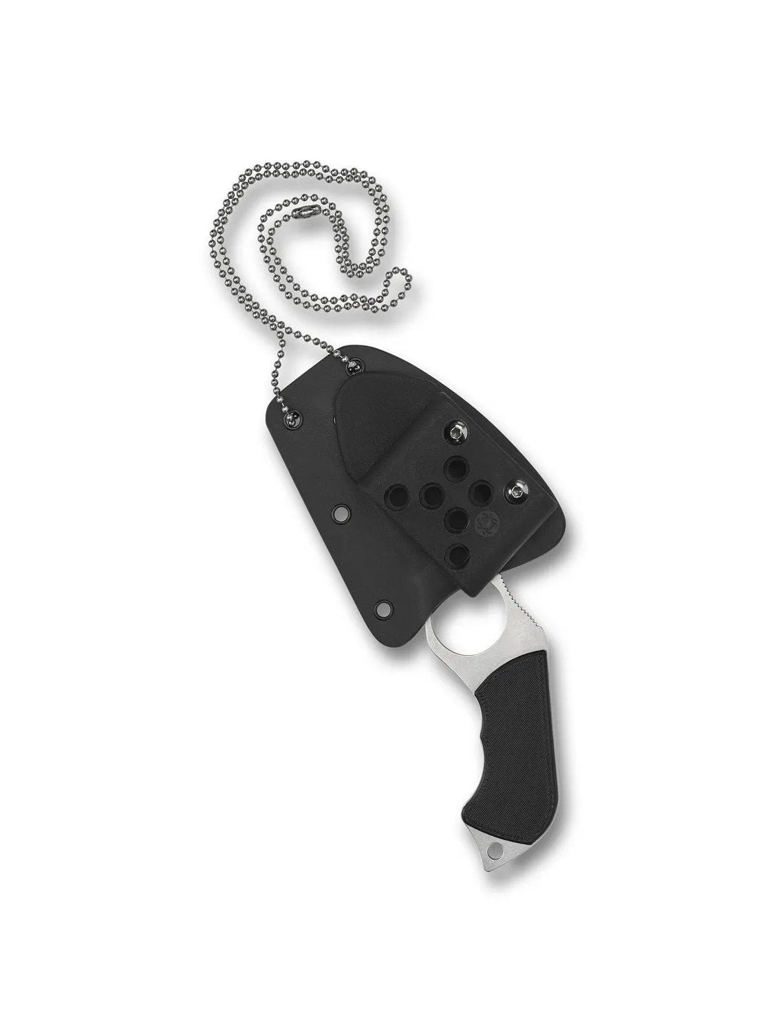 Spyderco Swick 6 Neck Knife LC200N glatte Klinge
