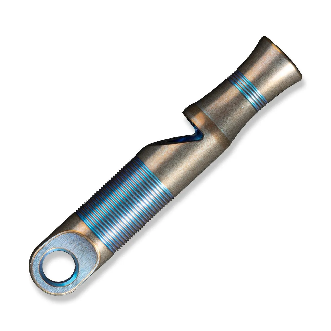 WeKnife A-05BP Signalpfeife Titan Blau mit Paracord