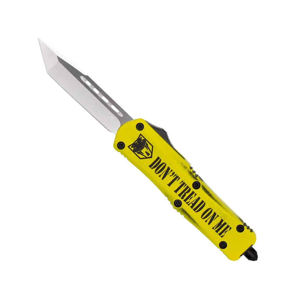 CobraTec FS-3 Don´t Tread OTF-Messer D2 7,6 cm