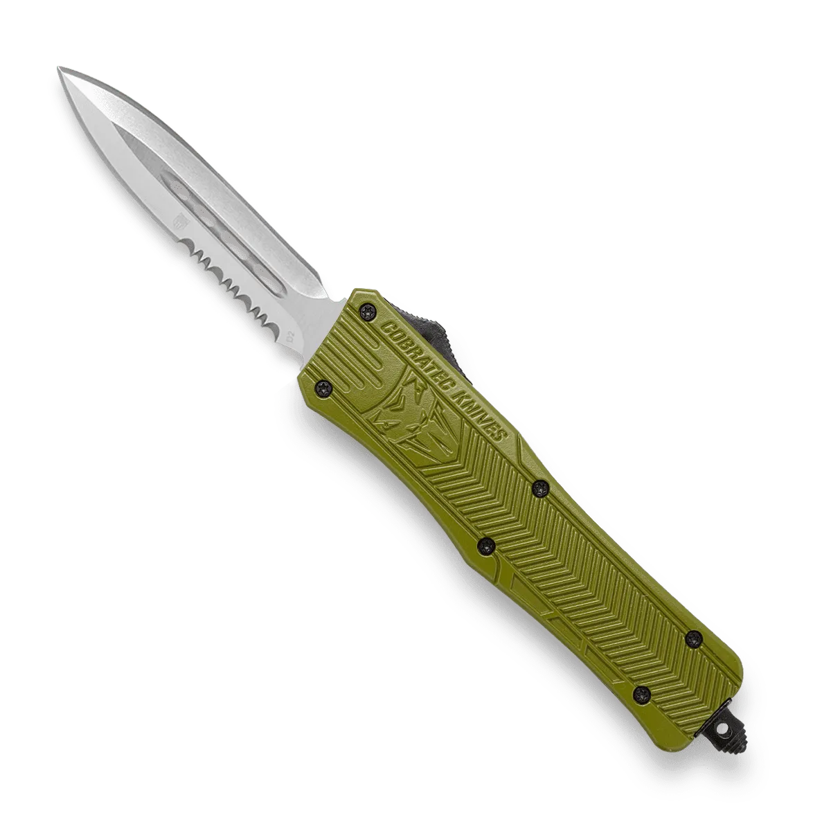 CobraTec CTK-1 Medium OTF Messer OD Green D2