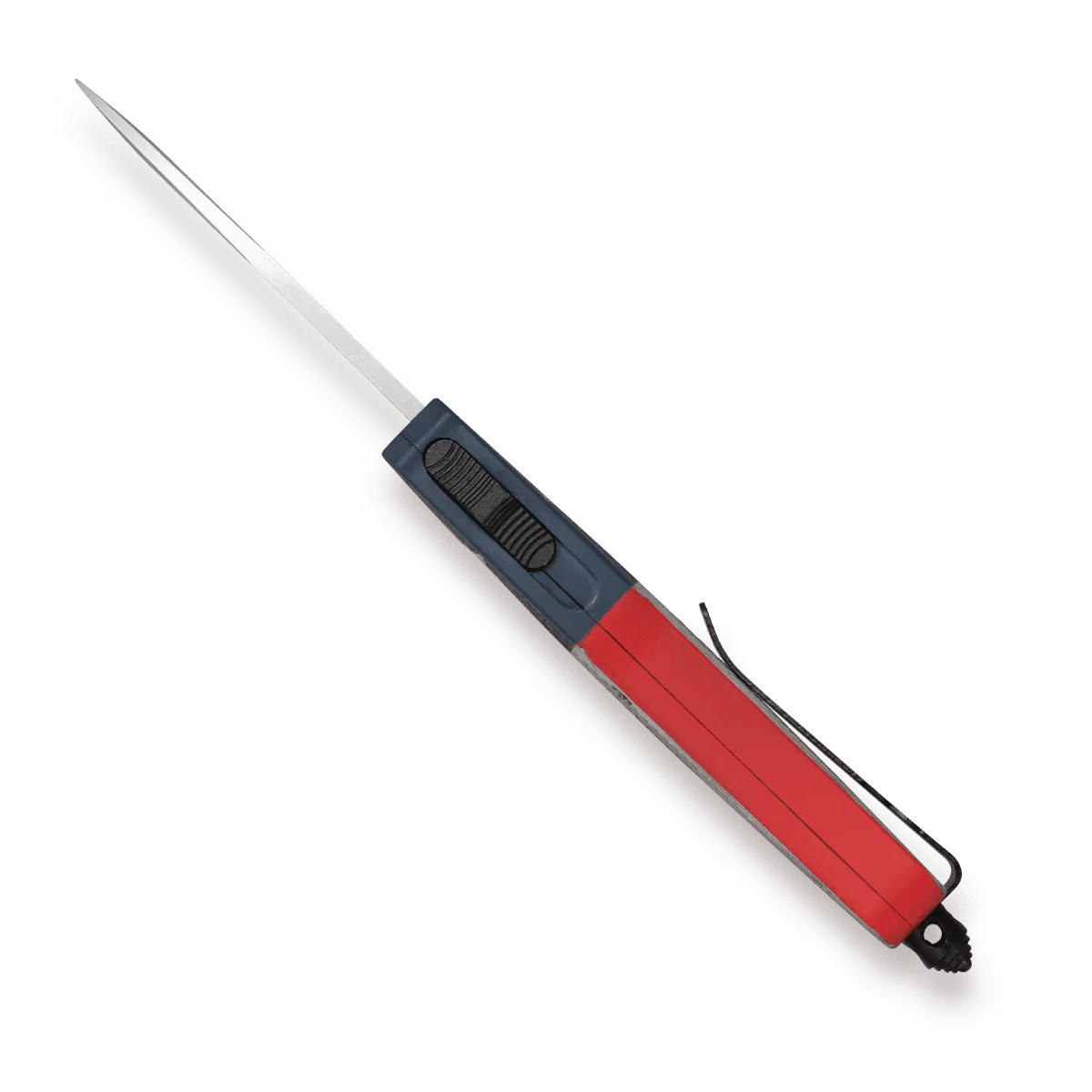 CobraTec Small CTK-1 Texas Flag OTF-Messer D2 Cerakote