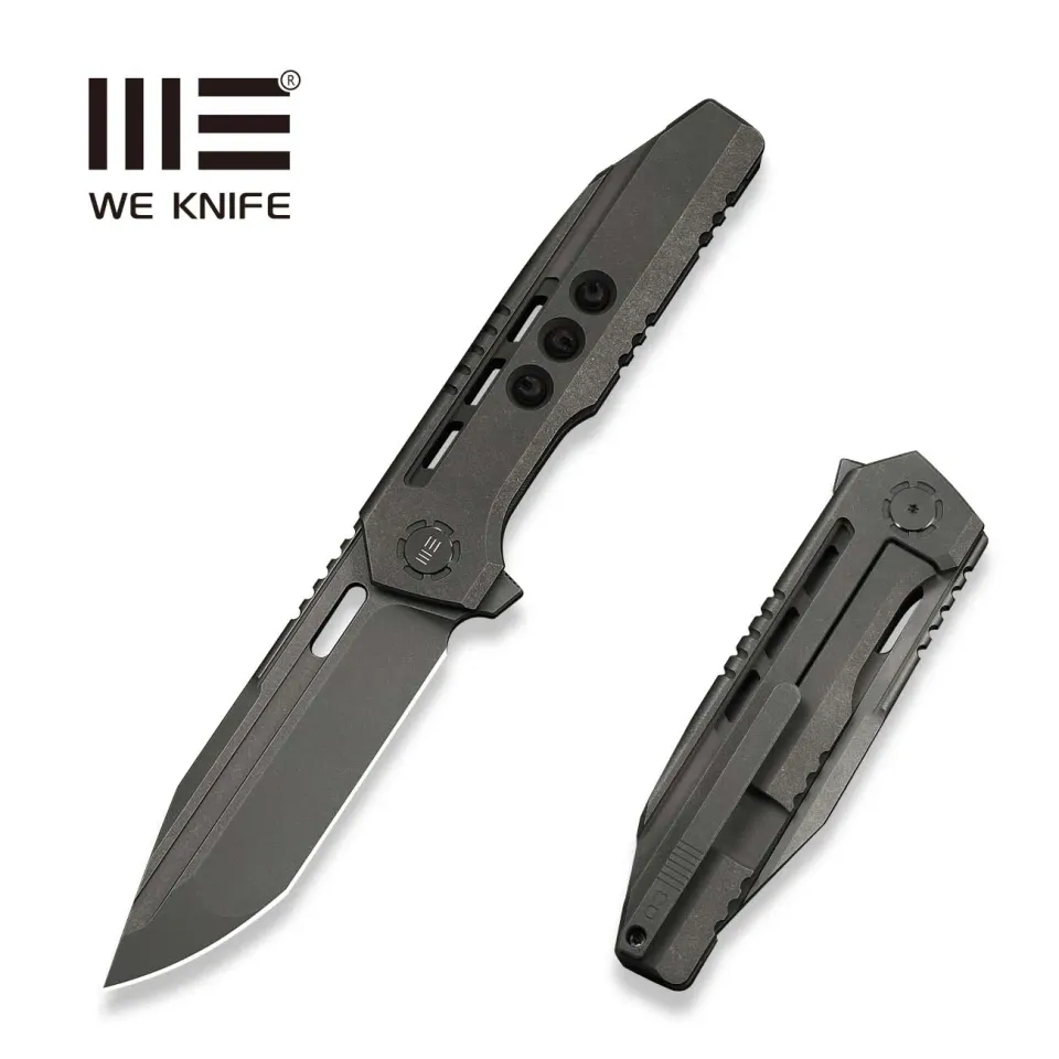 WeKnife Gunwale WE24048-1 Klappmesser Titan Grau M390