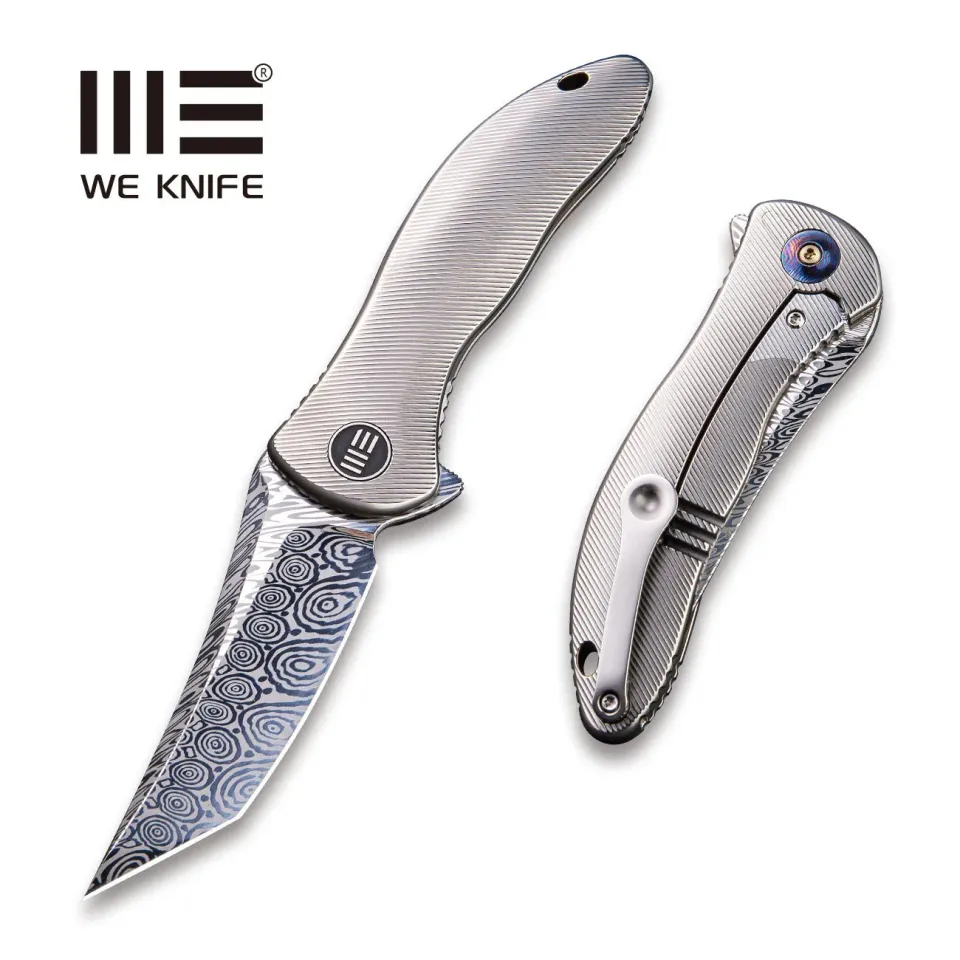 WeKnife Synergy2 912DS-2 Klappmesser Damast Tanto integral
