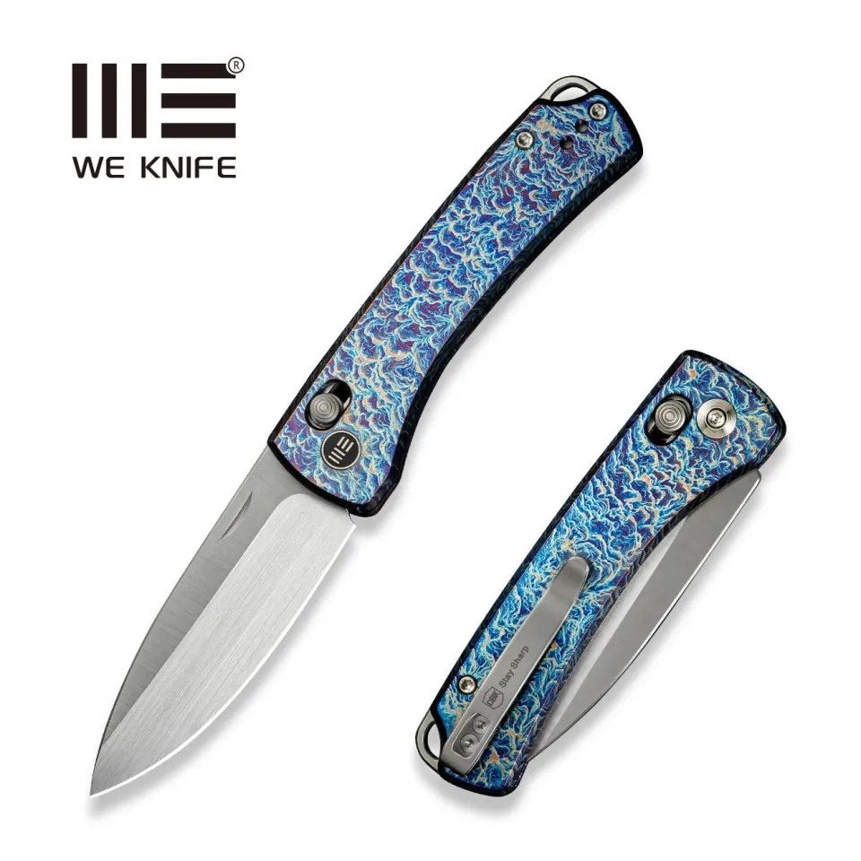 WeKnife Nightblade WE22046-4 Taschenmesser Titan Blau 20CV