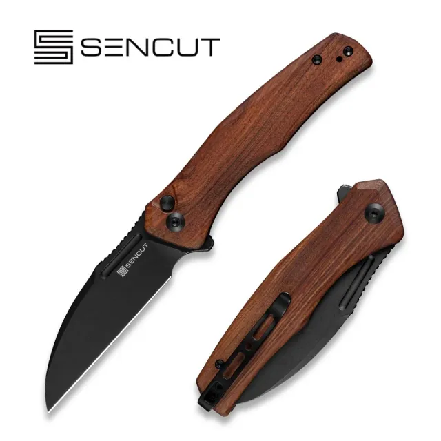 SENCUT Watauga S21011-4 Klappmesser Holz Wharncliffe