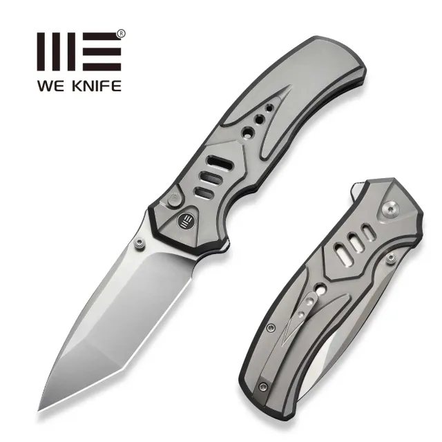 WeKnife Zentron WE24094-2 Klappmesser Titan Grau Tanto M390