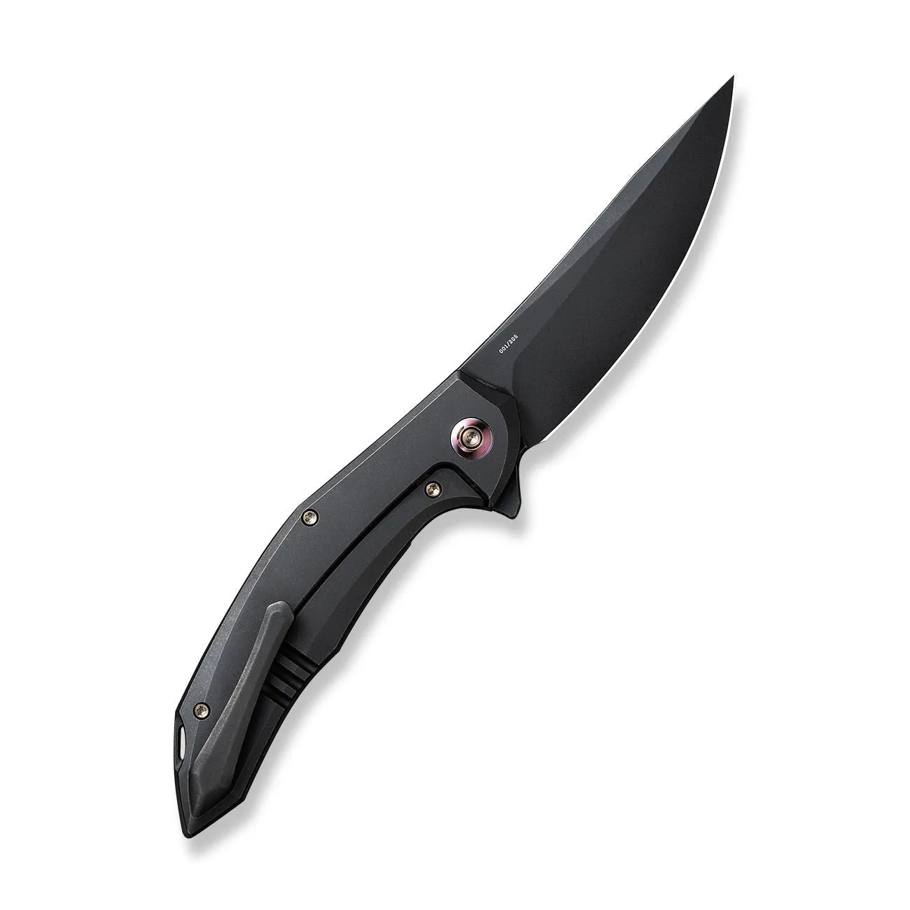 WeKnife Merata WE22008A-1 Klappmesser Schwarz 20CV