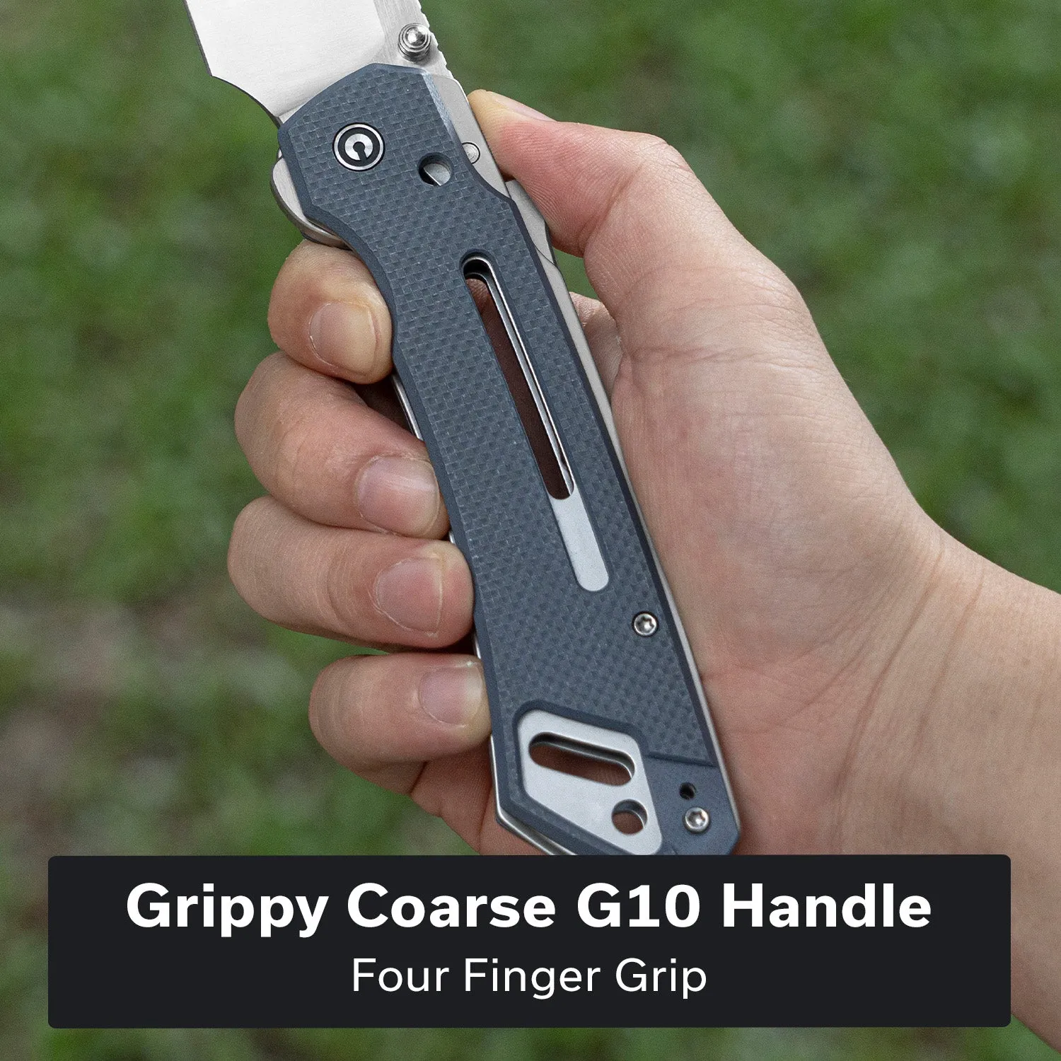 Civivi Buster FG C24052-2 Klappmesser Nitro-V Blau
