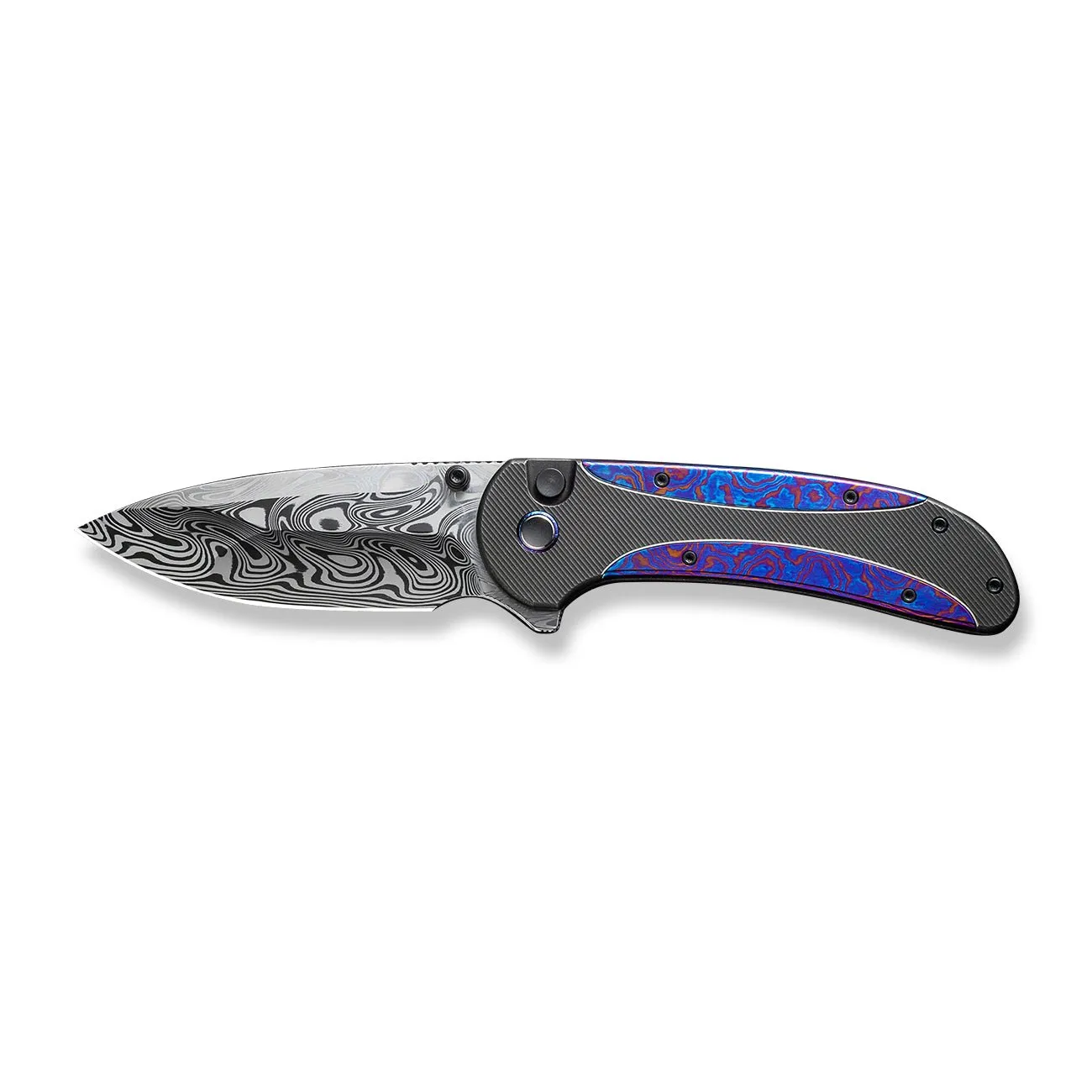WeKnife Zizzit WE23031-DS1 Taschenmesser Damasteel