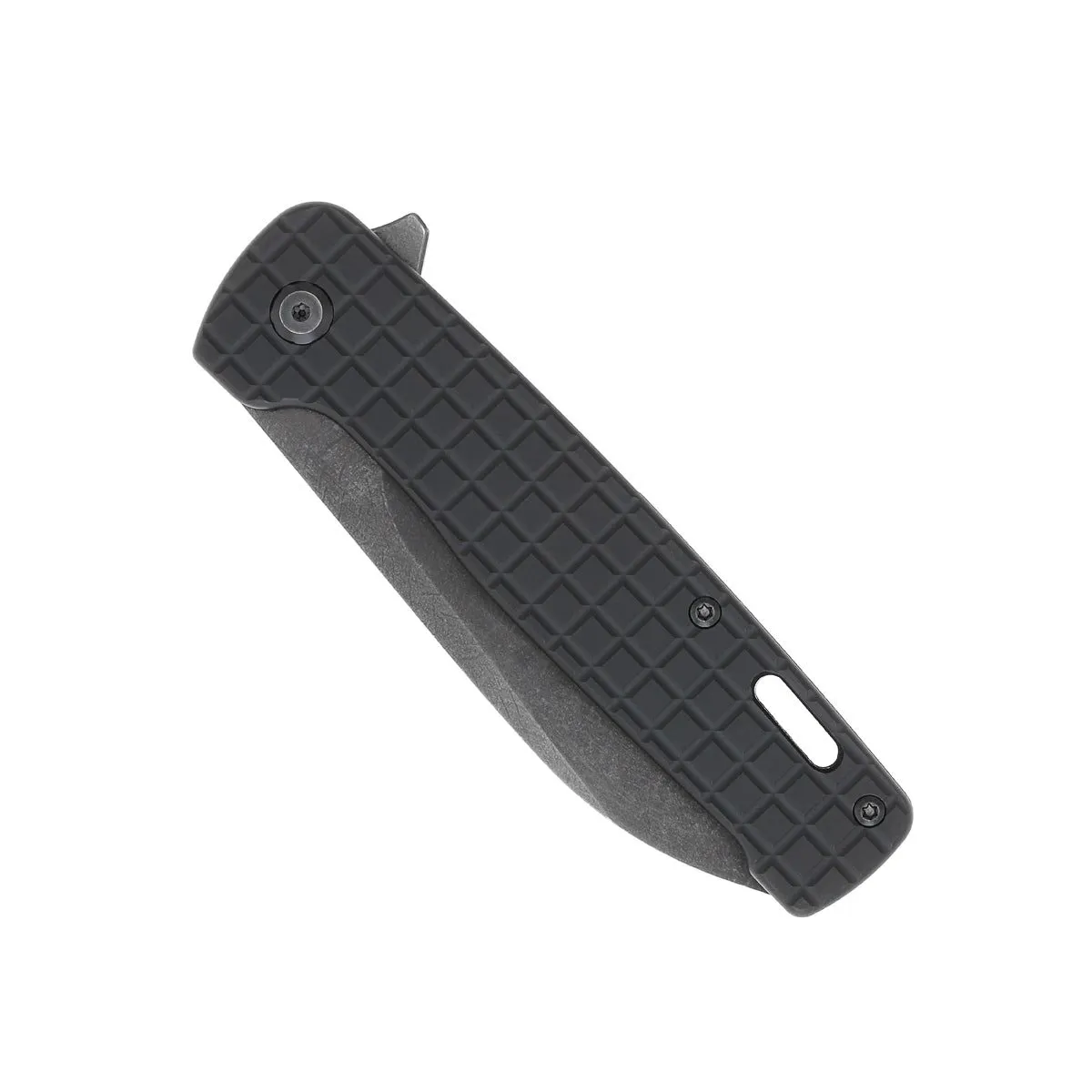 CobraTec Rhino Klappmesser Schwarz D2 Stonewashed