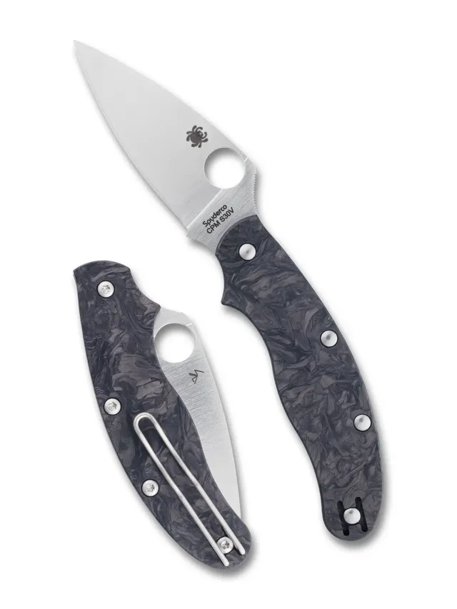 Spyderco UK Penknife Taschenmesser Dark Matter S30V