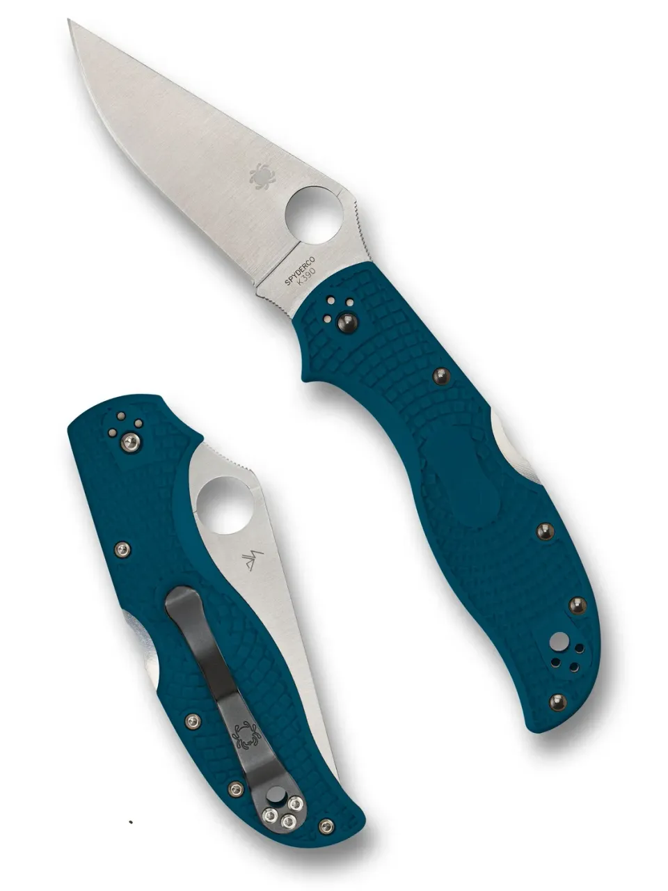 Spyderco Stretch 2 Lightweight Taschenmesser K390 blau
