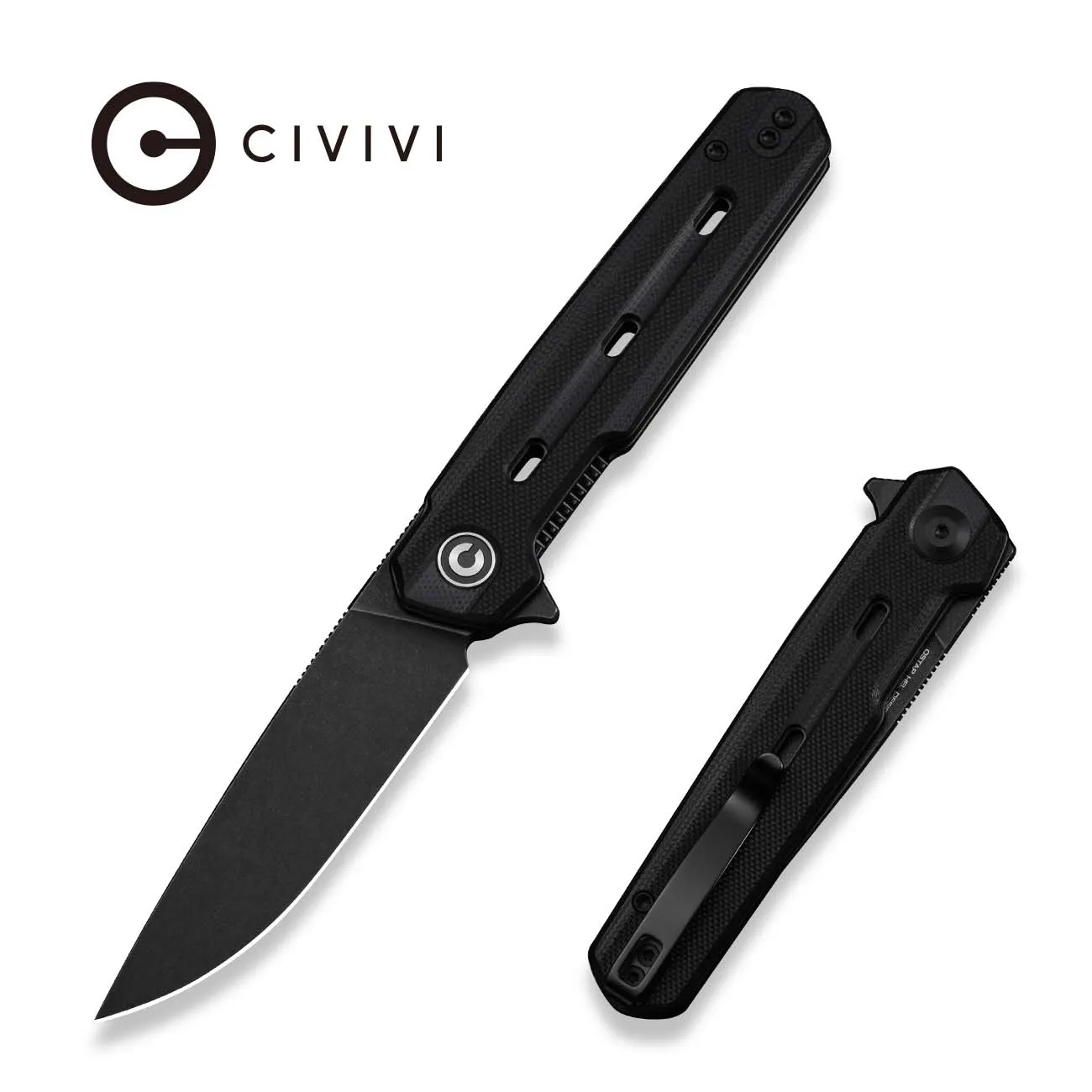 CIVIVI Navo C25015A-1 Taschenmesser Schwarz Nitro-V