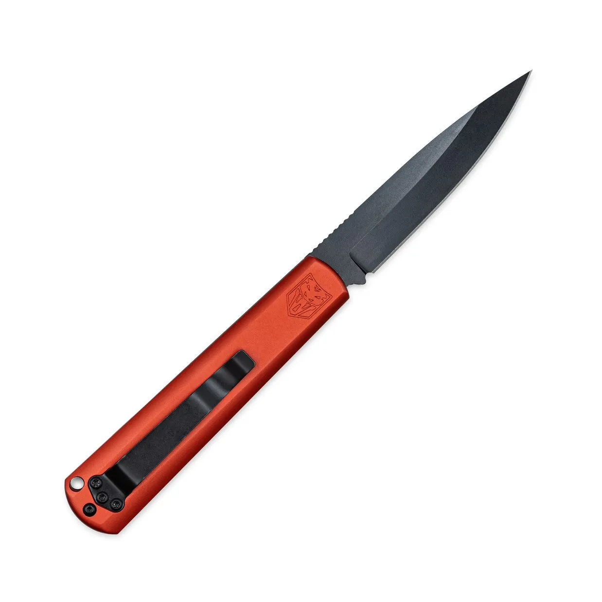 CobraTec Gideon Hidden Release Taschenmesser Rot D2