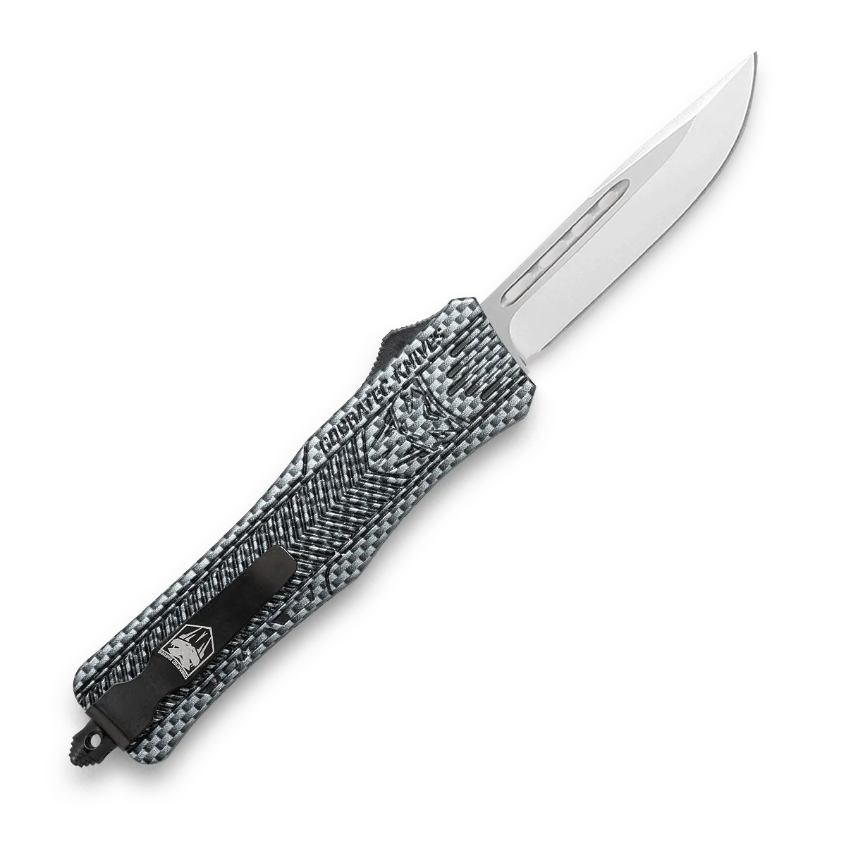 CobraTec CTK-1 Medium OTF Messer Carbon D2