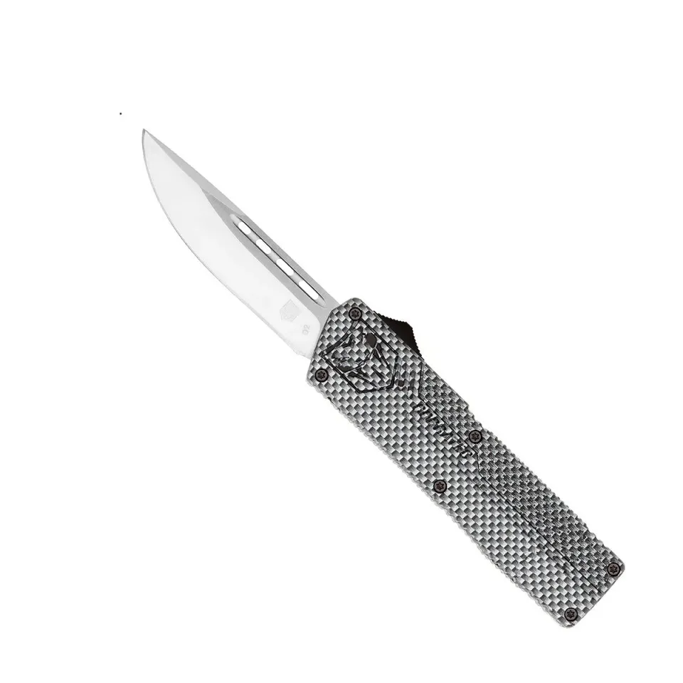 CobraTec Lightweight OTF Messer D2 Carbon 7,75 Zoll