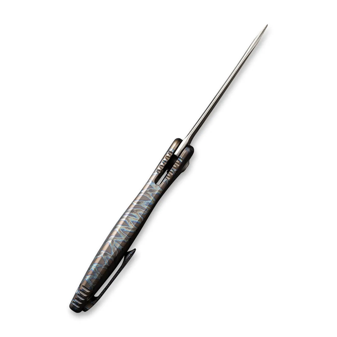WeKnife Synergy2 912F Taschenmesser Titan Tiger Stripe M390