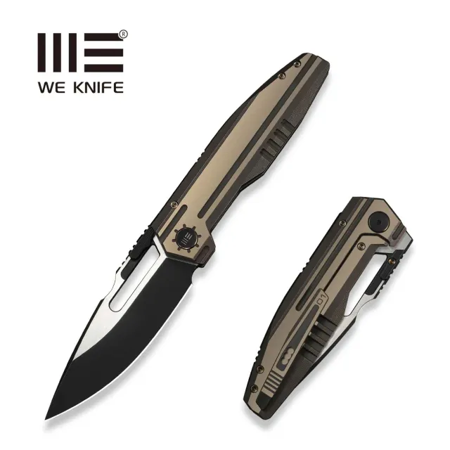 WeKnife Reveille WE23057-1 Klappmesser Titan bronze M390