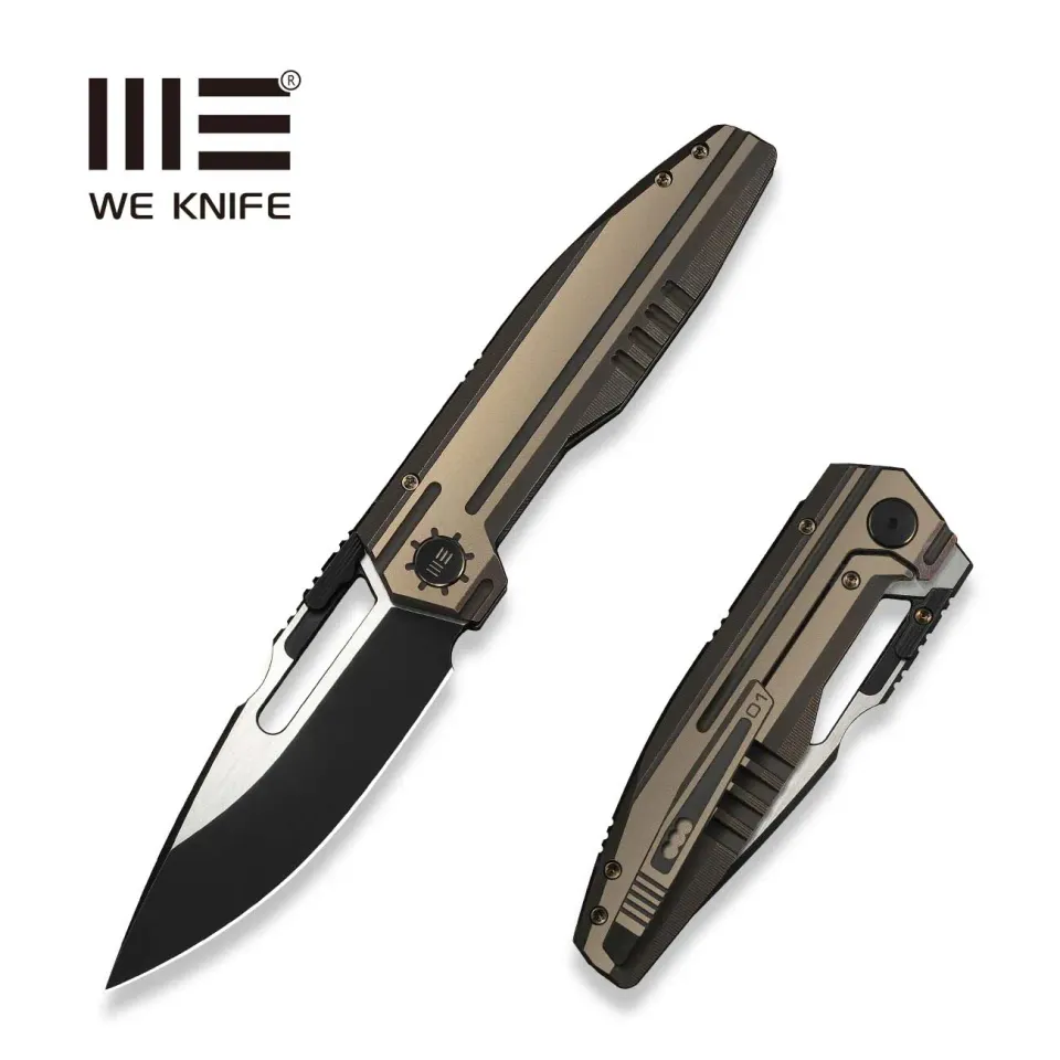 WeKnife Reveille WE23057-1 Klappmesser Titan bronze M390