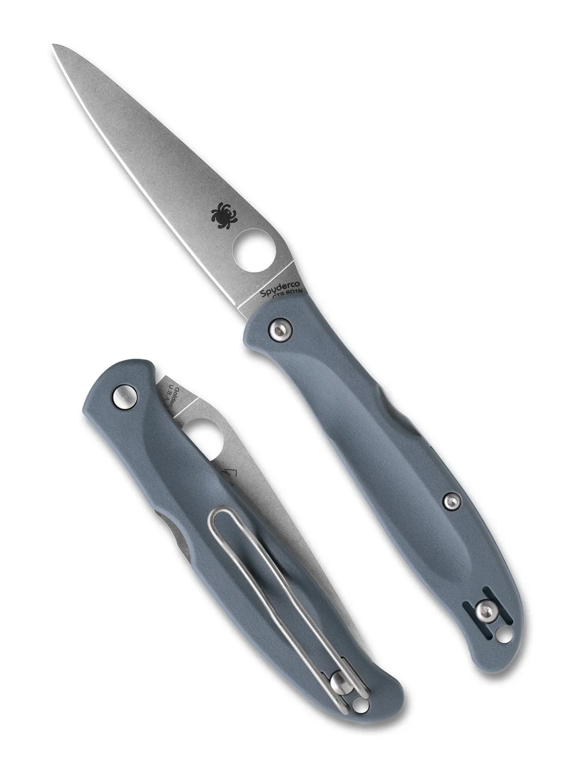Spyderco Charisma Taschenmesser Schwarz ultraleicht