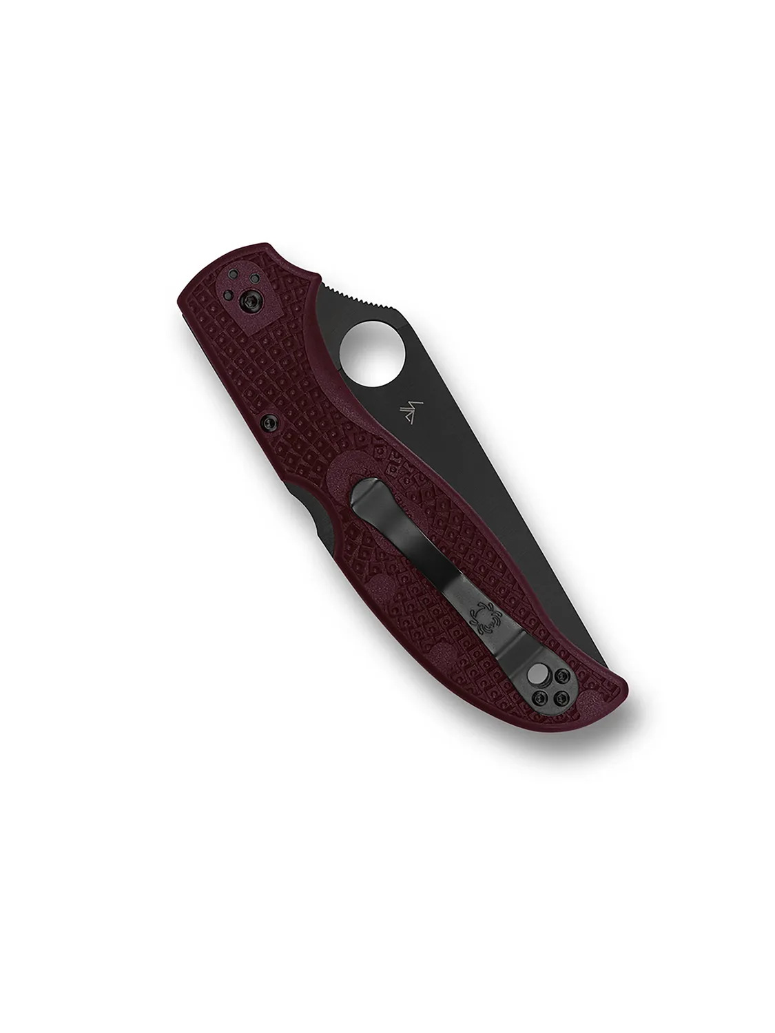 Spyderco Stretch 2 XL Taschenmesser PD#1 schwarz-burgund
