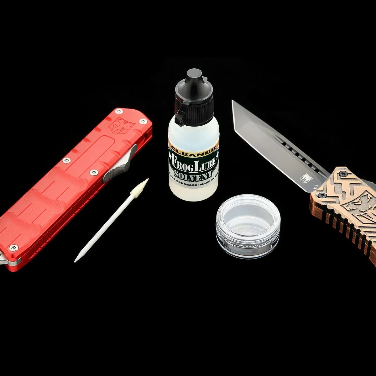 CobraTec FrogLube Messer Pflegeset 5-teilig bio