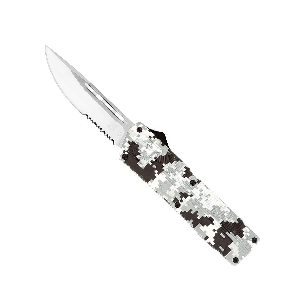 CobraTec Lightweight Winter Digi Camo OTF-Messer D2