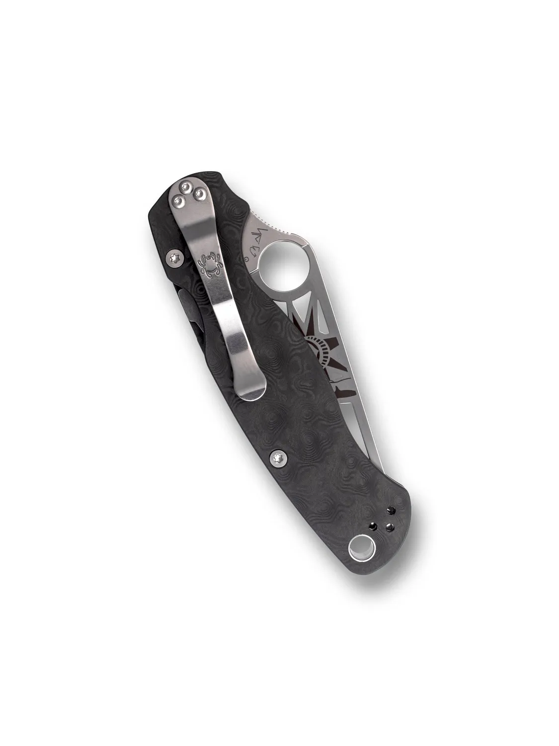 Spyderco Para Military 2 Liberty Dunes Taschenmesser Carbon