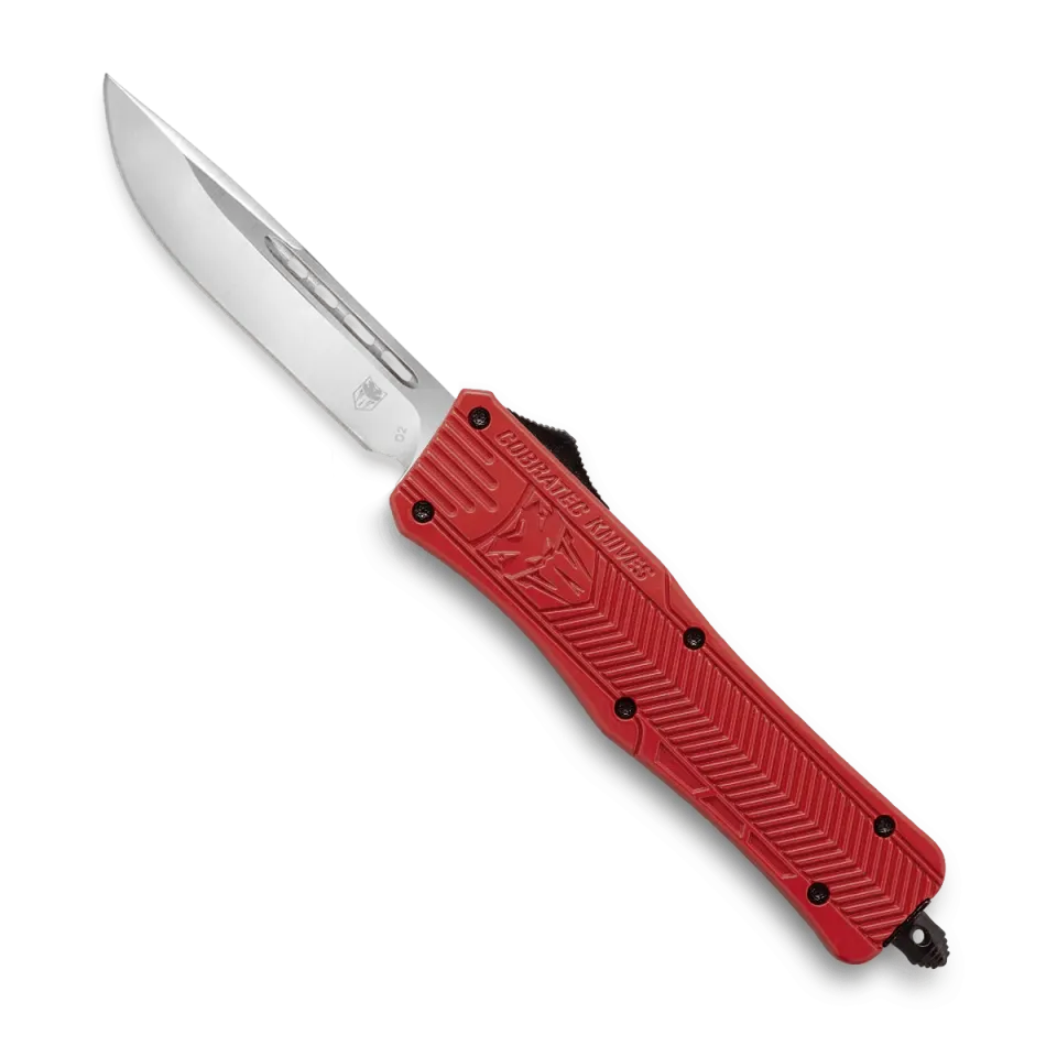 CobraTec CTK-1 Large OTF-Messer Rot D2