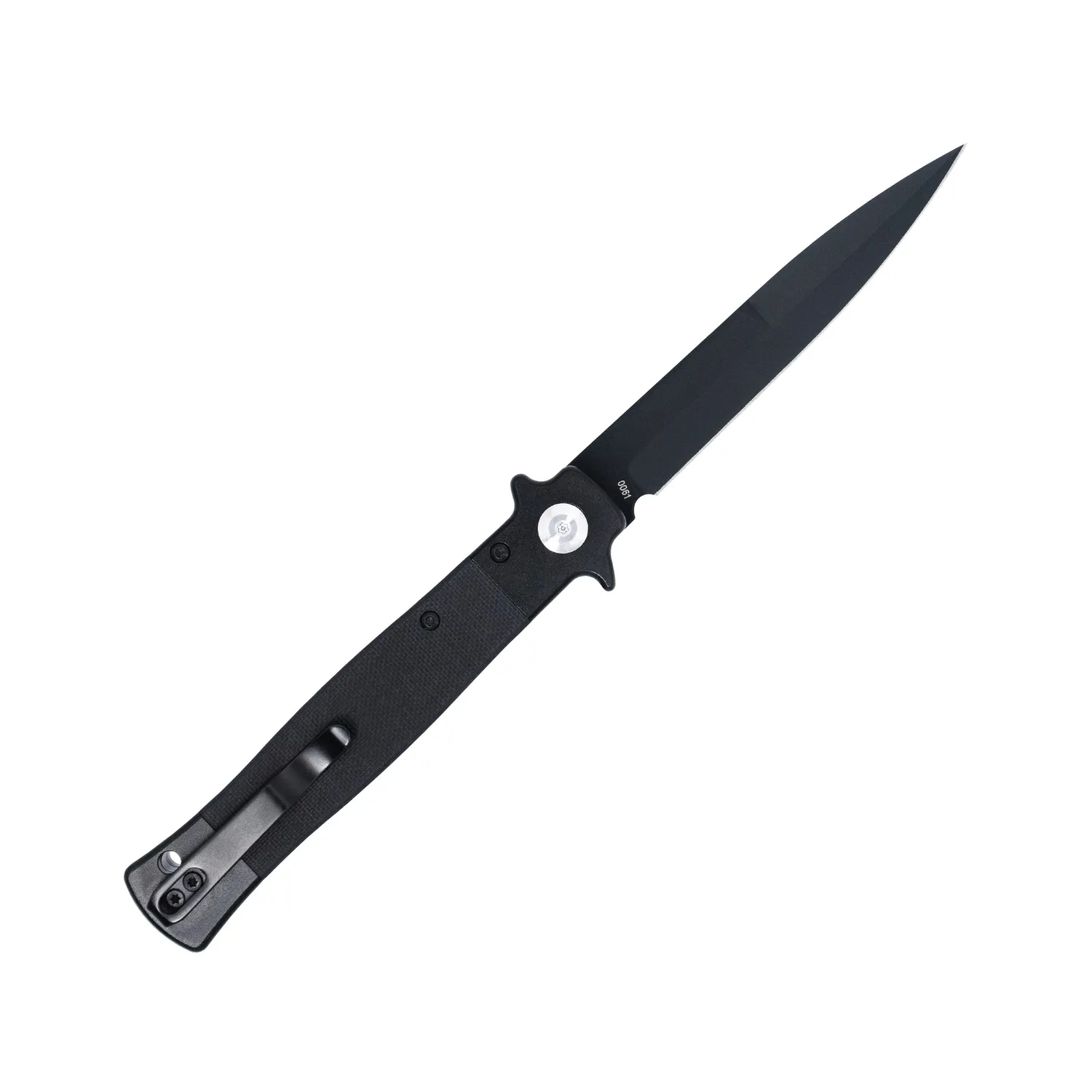 CobraTec Stiletto Button Lock Klappmesser VG-10