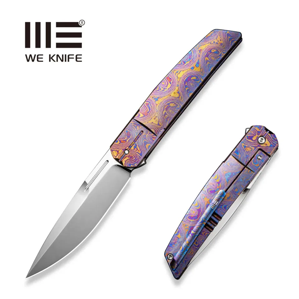 WeKnife Cavelle WE25012 Taschenmesser Timascus M390