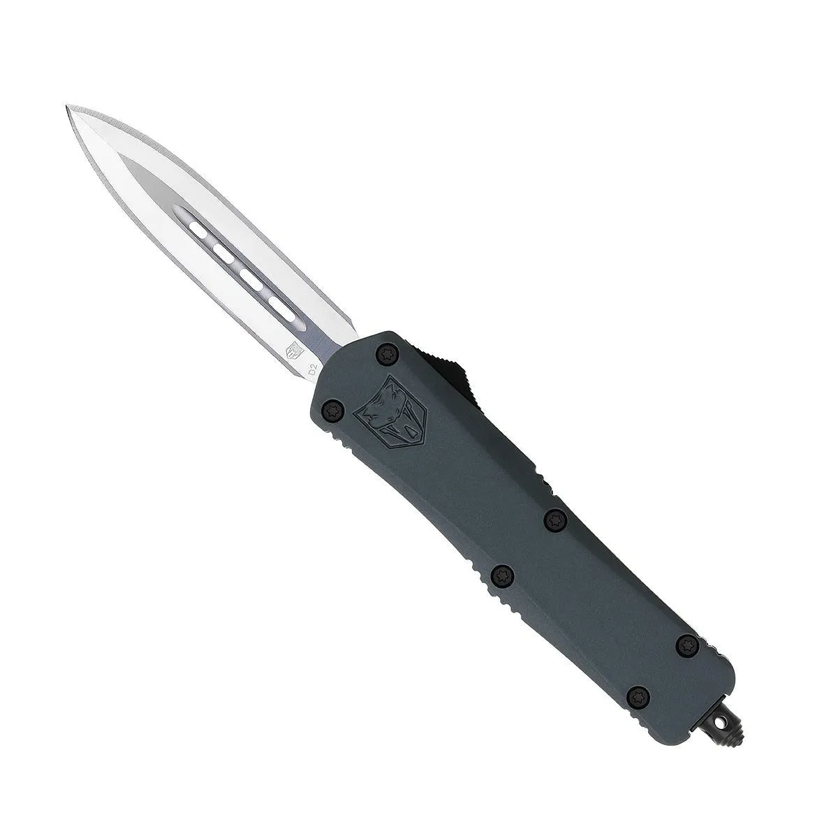 CobraTec FS-3 Medium OTF-Messer Grey D2