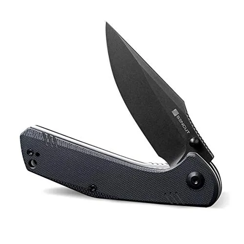 SENCUT Actium SA02C Klappmesser G10 schwarze D2-Klinge