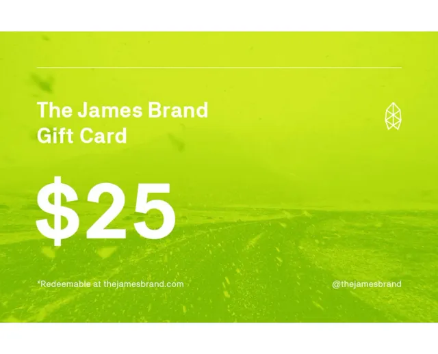 James Brand TJB Gift Card Gutschein 25 Dollar per E-Mail