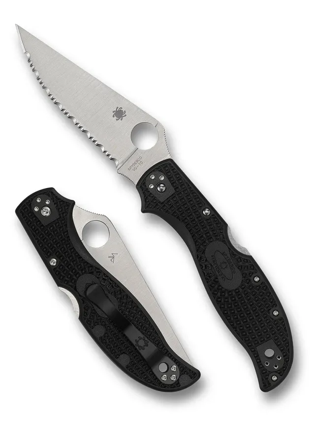Spyderco Stretch 2 XL Taschenmesser VG-10 Glatt